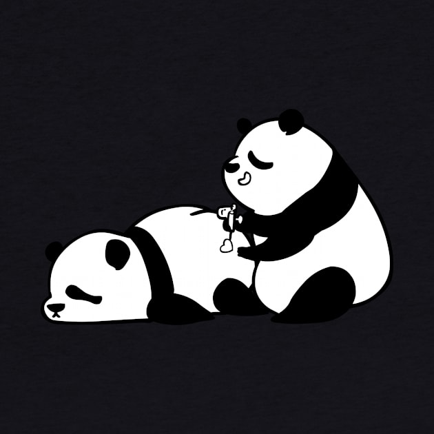 Love Hurts Panda by huebucket